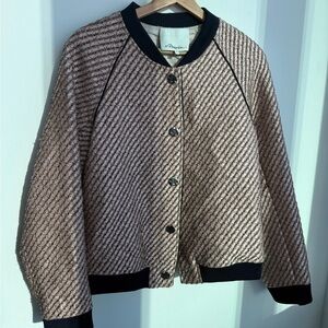 Rare 3.1 Phillip Lim Tweed Bomber Jacket sz 8